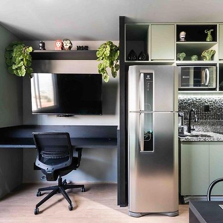 Mv63 - Studio Lindo Com Piscina Prox Ao Metro Bras Sao Paulo Dış mekan fotoğraf