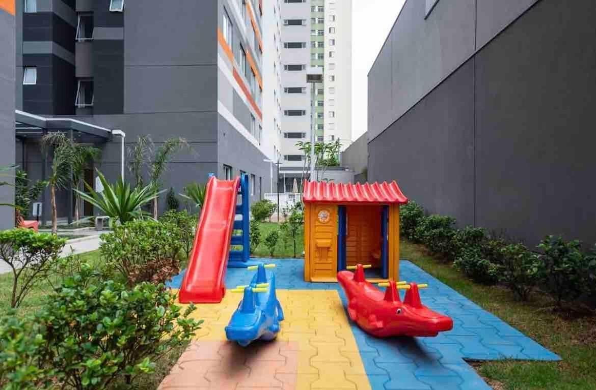 Mv63 - Studio Lindo Com Piscina Prox Ao Metro Bras Sao Paulo Dış mekan fotoğraf