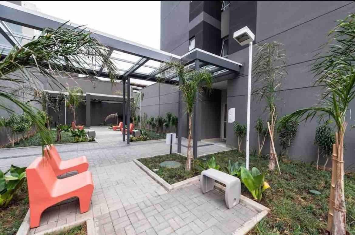Mv63 - Studio Lindo Com Piscina Prox Ao Metro Bras Sao Paulo Dış mekan fotoğraf